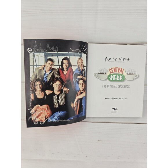 Friends The Official Central Perk Cookbook Classic TV Cookbooks, 90s TV - Picture 2 of 6